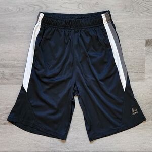 RBX Boy's Athletic Activewear Casual Everyday Pull On Black Shorts Small S/8
